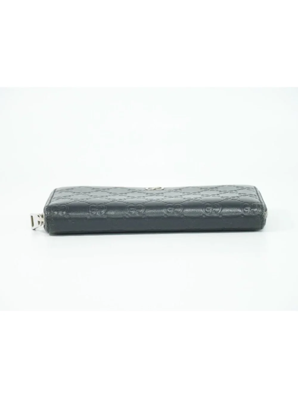 Gucci Durian Leather Zip Around Wallet Navy - Picture 3 of 9